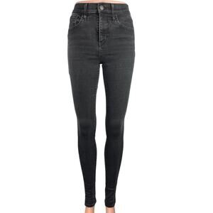 Levi Strauss & co Women's High Rise Stretchable Ankle Skinny Denim Jeans Size 27